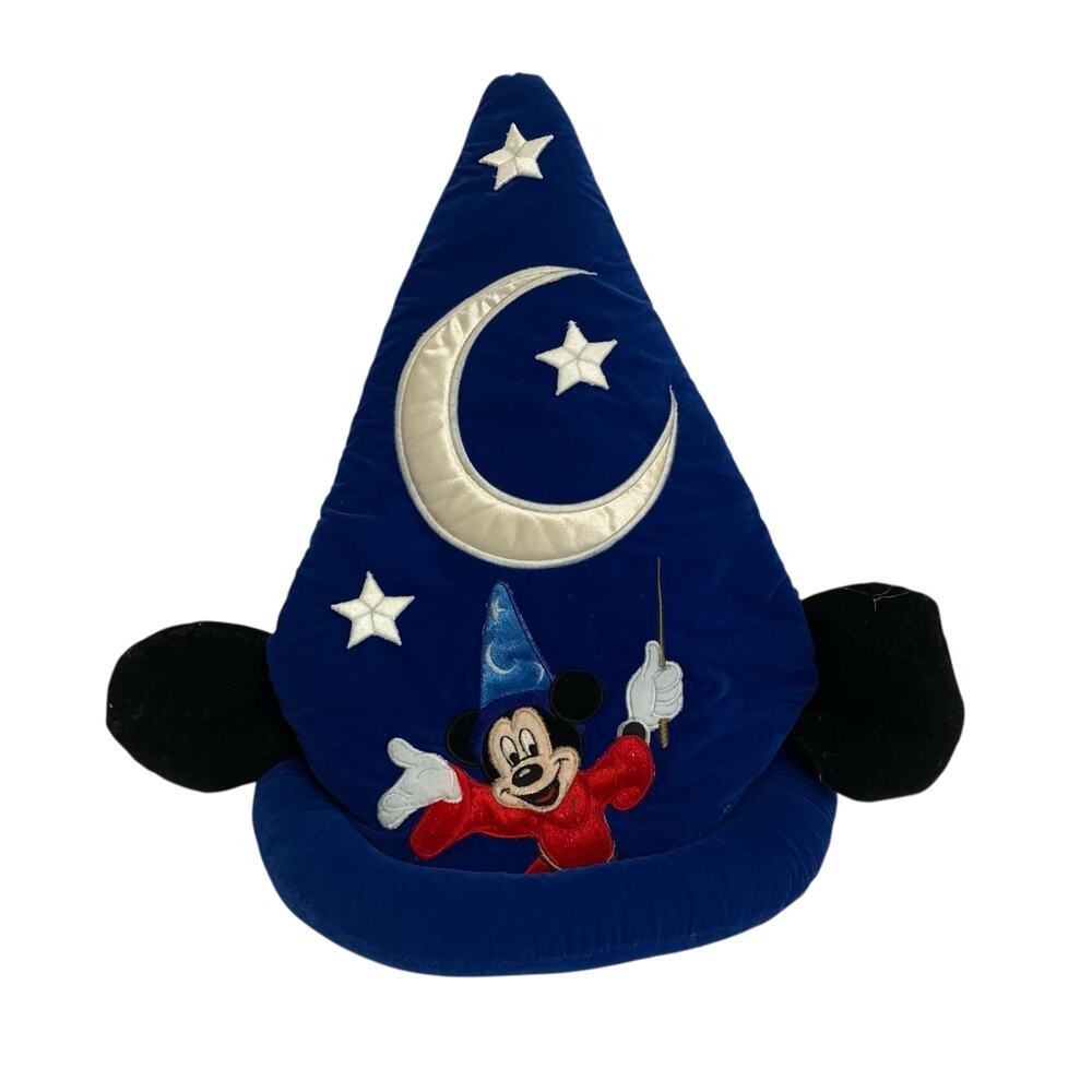 Walt Disney World Fantasia Mickey Mouse Magic Sorcerers Apprentice Hat Youth